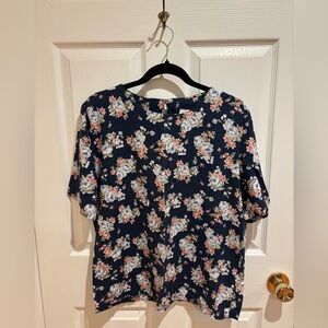 Vintage California Krush Floral Blouse